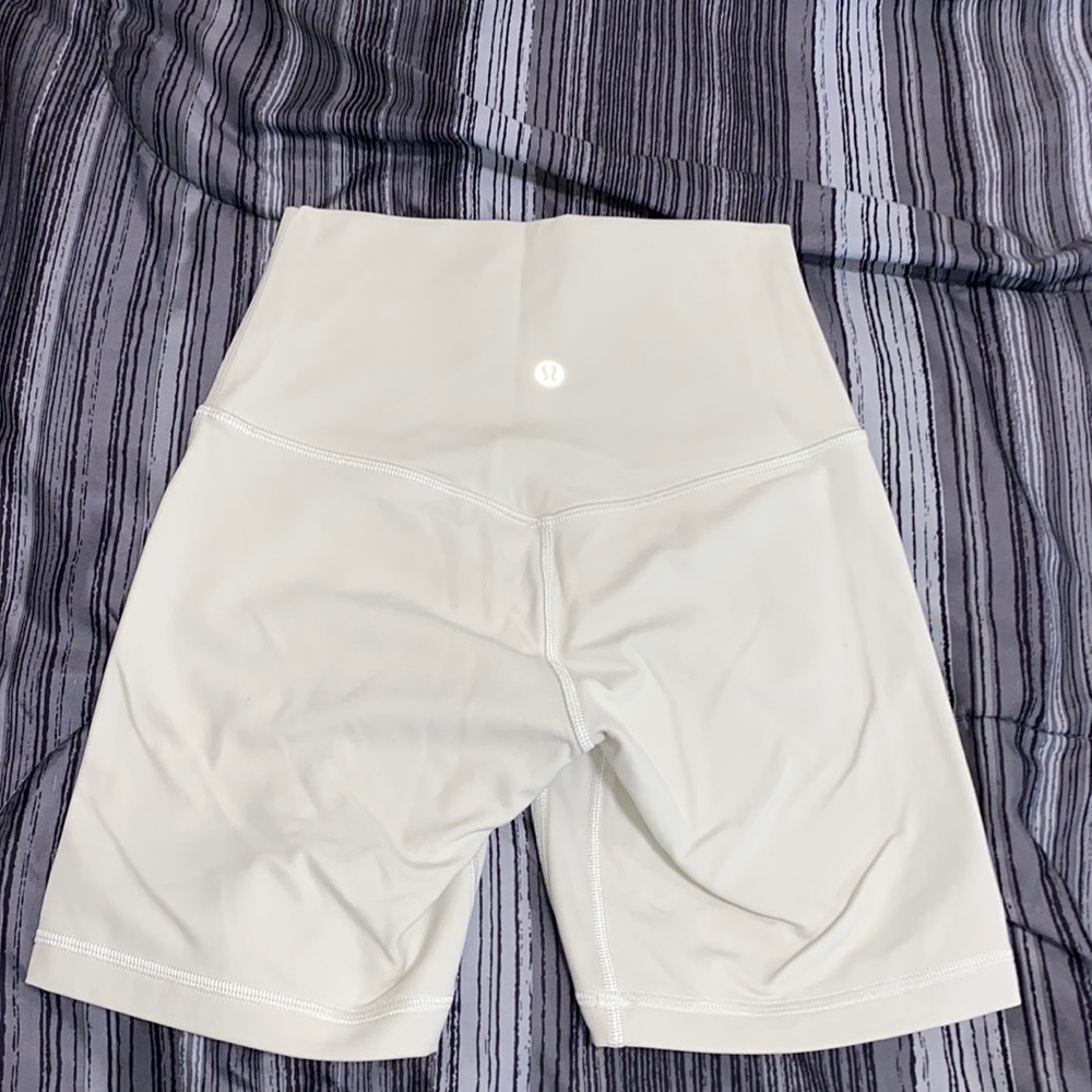 lululemon athletica White Athletic Shorts